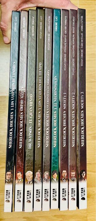 Sherloc Holmes cómic europeo Yermo Editorial