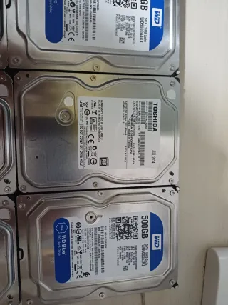 Pack 10 discos duros 500GB