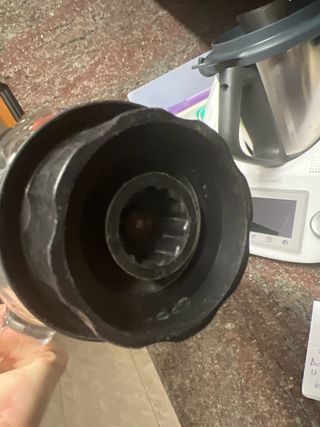 Vaso para licuadora de vidrio con accesorios