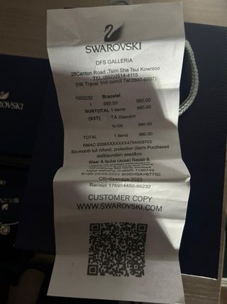 Set gioielli Swarovski