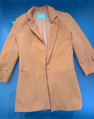 Americana/Blazer Bershka Naranja Quemado