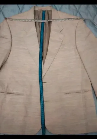 Americana color beige-crema de Royal Blue.