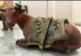 Figura Belén Buey 17 x 10 cm