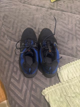 Zapatillas Sparco Seguridad Negras y Azules