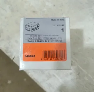 BTicino 70 25W46 Caja Eléctrica Made in Italy