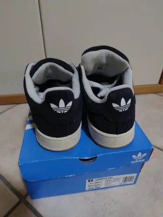 Adidas Campus 00s nere bianche 45 ⅓