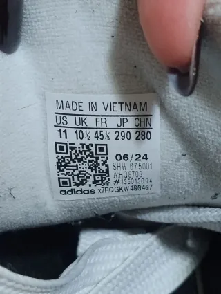 Adidas Campus 00s nere bianche 45 ⅓