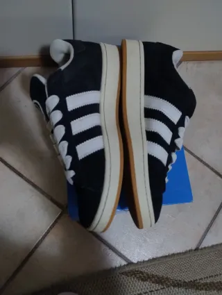 Adidas Campus 00s nere bianche 45 ⅓
