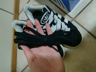 Adidas Campus 00s nere bianche 45 ⅓