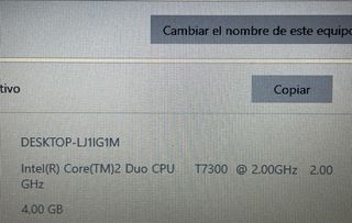 HP Compaq 6910p portátil