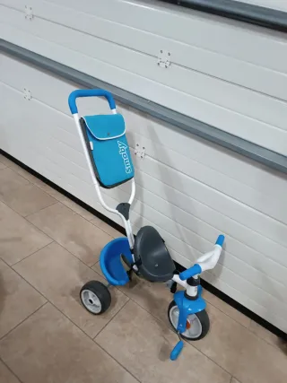 Triciclo evolutivo Smoby azul