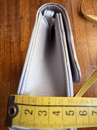 Pochette Blumarine Grigio/Argento