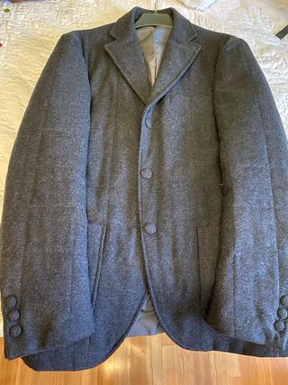 Blazer Hackett Lana Talla S Gris