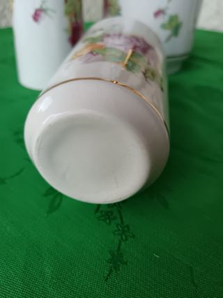 Servizio bicchieri e caraffa floreale