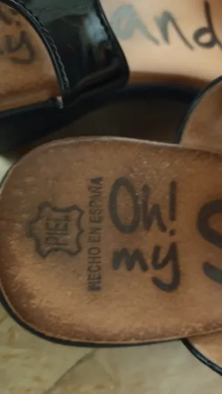 Sandalias de vestir negras