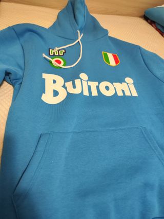 Sudadera Maradona Nápoles Talla L nueva