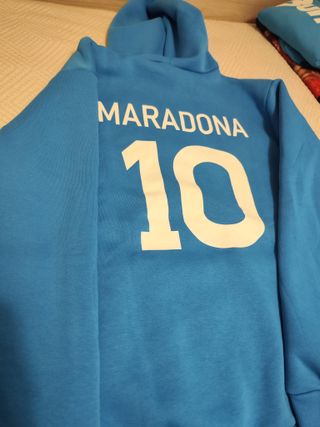 Sudadera Maradona Nápoles Talla L nueva