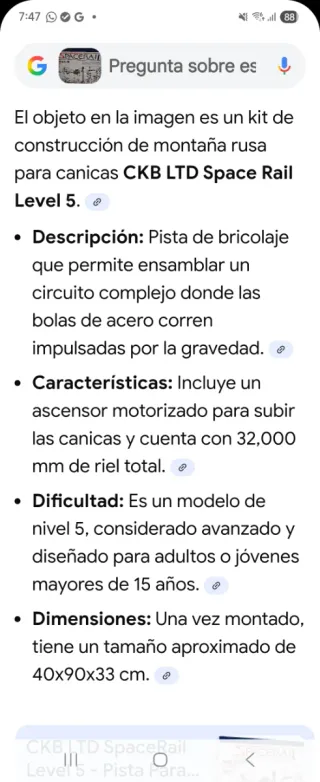 SPACE RAIL NO.231-5 Montaje