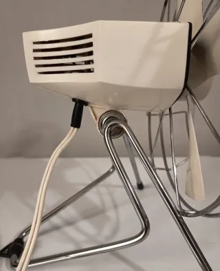 Ventilatore da tavolo Termozeta Space Age anni '70