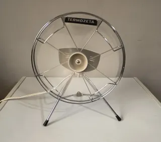 Ventilatore da tavolo Termozeta Space Age anni '70