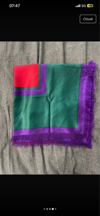 Carré in seta Andrea Odicini