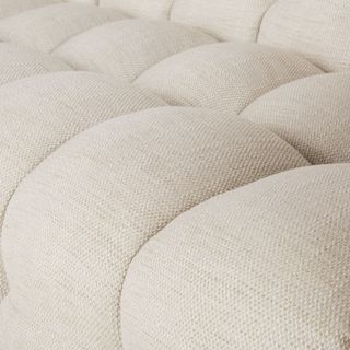 Divano Maison du Monde beige e giallo