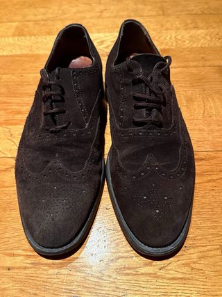 Zapatos Oxford Trotters Piel Marrón