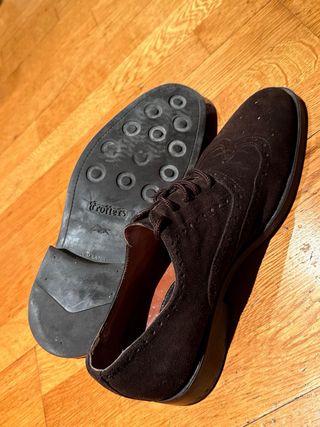 Zapatos Oxford Trotters Piel Marrón