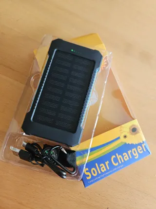 Cargador Solar Portátil 20000 mAh