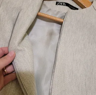 Cappotto Zara Beige Primavera