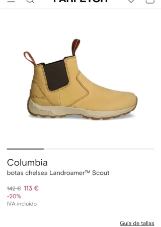 Botas Columbia Landroamer Scout Omni Gripe tall 41