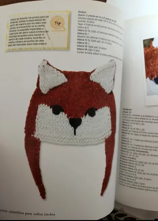 Libro Gorros de animales de Fiona Globe
