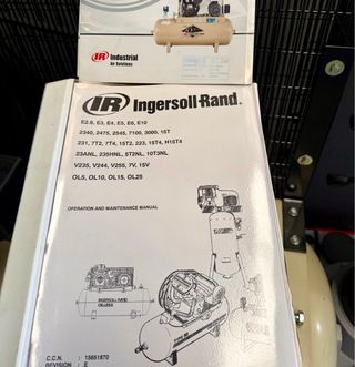 Compresor INGERSOLL RAND T30/200/10CV 🇺🇸