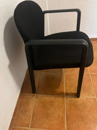 2 Sillones de Oficina Negros .