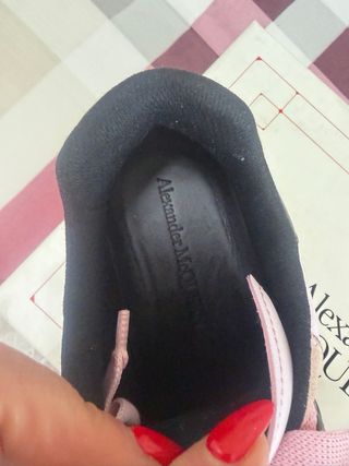 Alexander McQueen Sneakers Rosa Nero