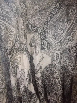 Blusón playero estampado talla única