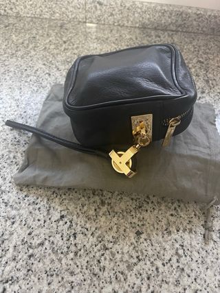 Bolso monedero Uterque negro