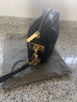 Bolso monedero Uterque negro