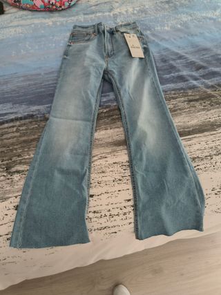 Jeans Cropped Flare D78