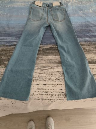 Jeans Cropped Flare D78