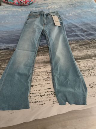 Jeans Cropped Flare D78