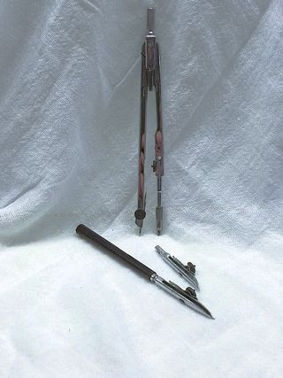 Compás y tiralíneas Super Stilus