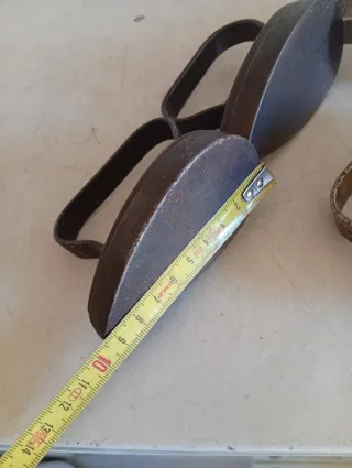 Colección de 4 Planchas Antiguas pekeñas de hierro