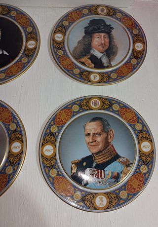 Lotto di 6 Piatti Bing & Grondahl Realtà Danese