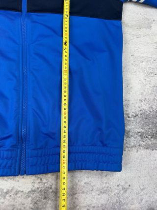 Sudadera Deportiva Adidas Cremallera Azul