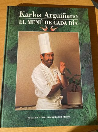 Lote libros Karlos Arguiñano