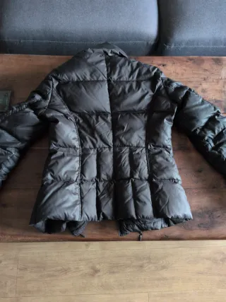 Abrigo Benetton plumas S