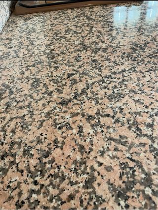 Cucina componibile in legno e marmo