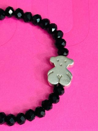 Pulsera Tous piedras negras