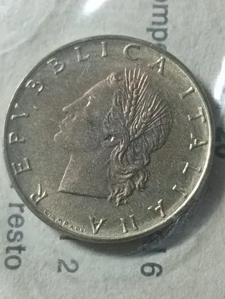 Serie 1974 Rep. Italiana divisionale argento